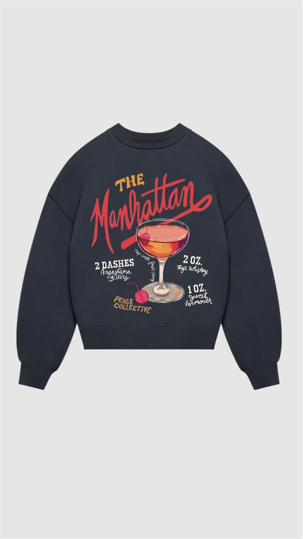 “2OZ” oversized sweatshirt