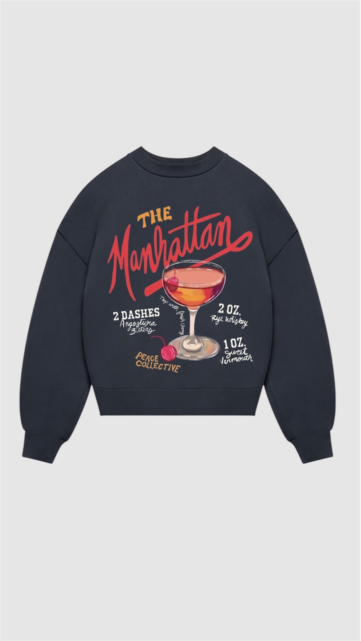 “2OZ” oversized sweatshirt