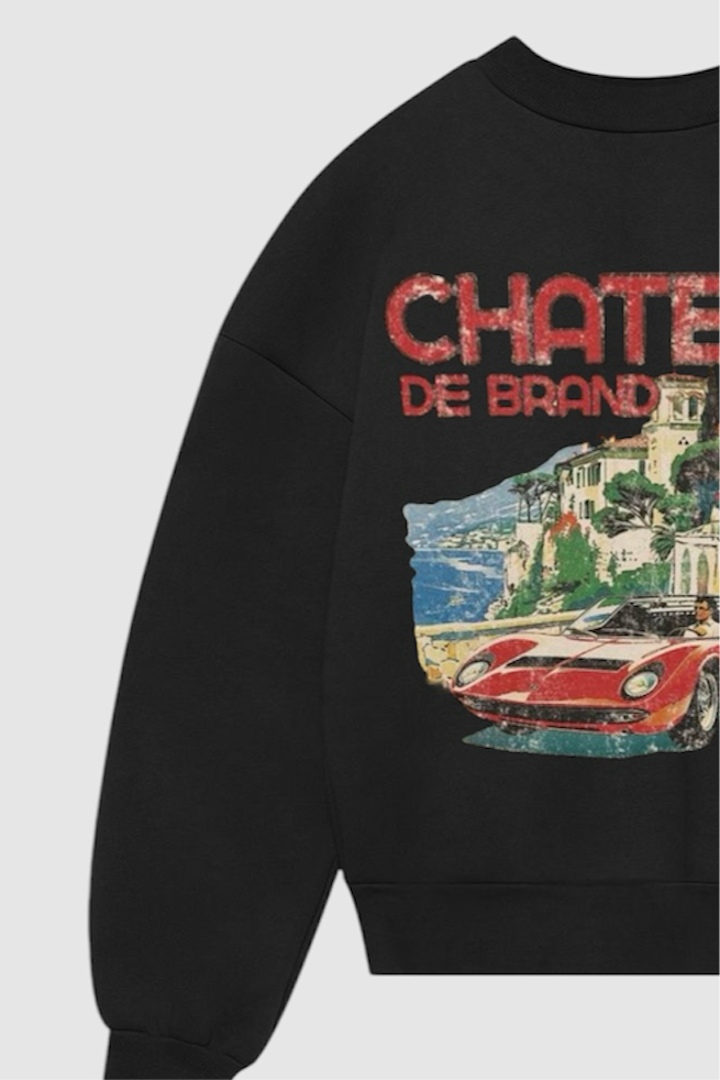 “Faded” oversized sweatshirt