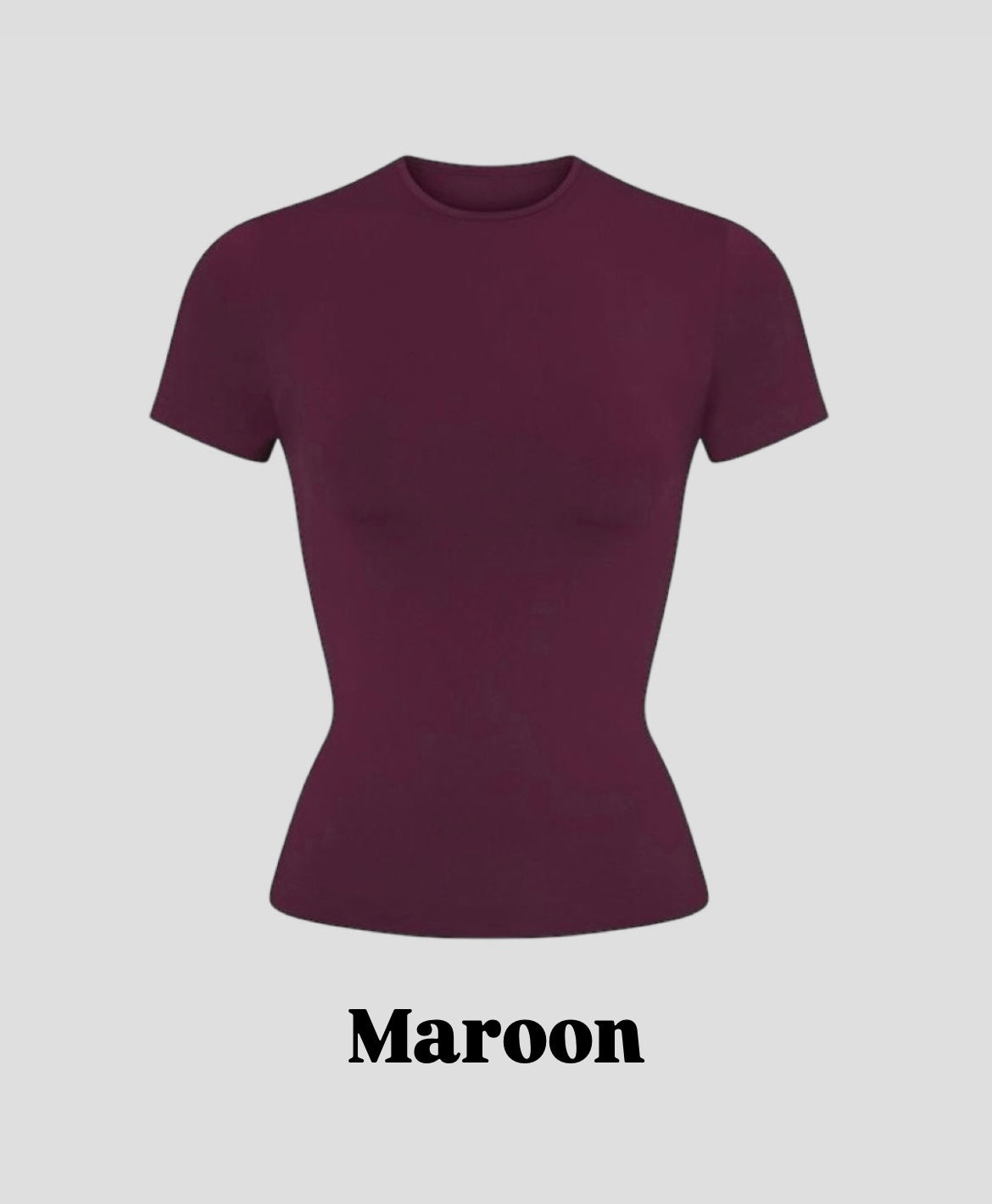 “Basic” fitted tee