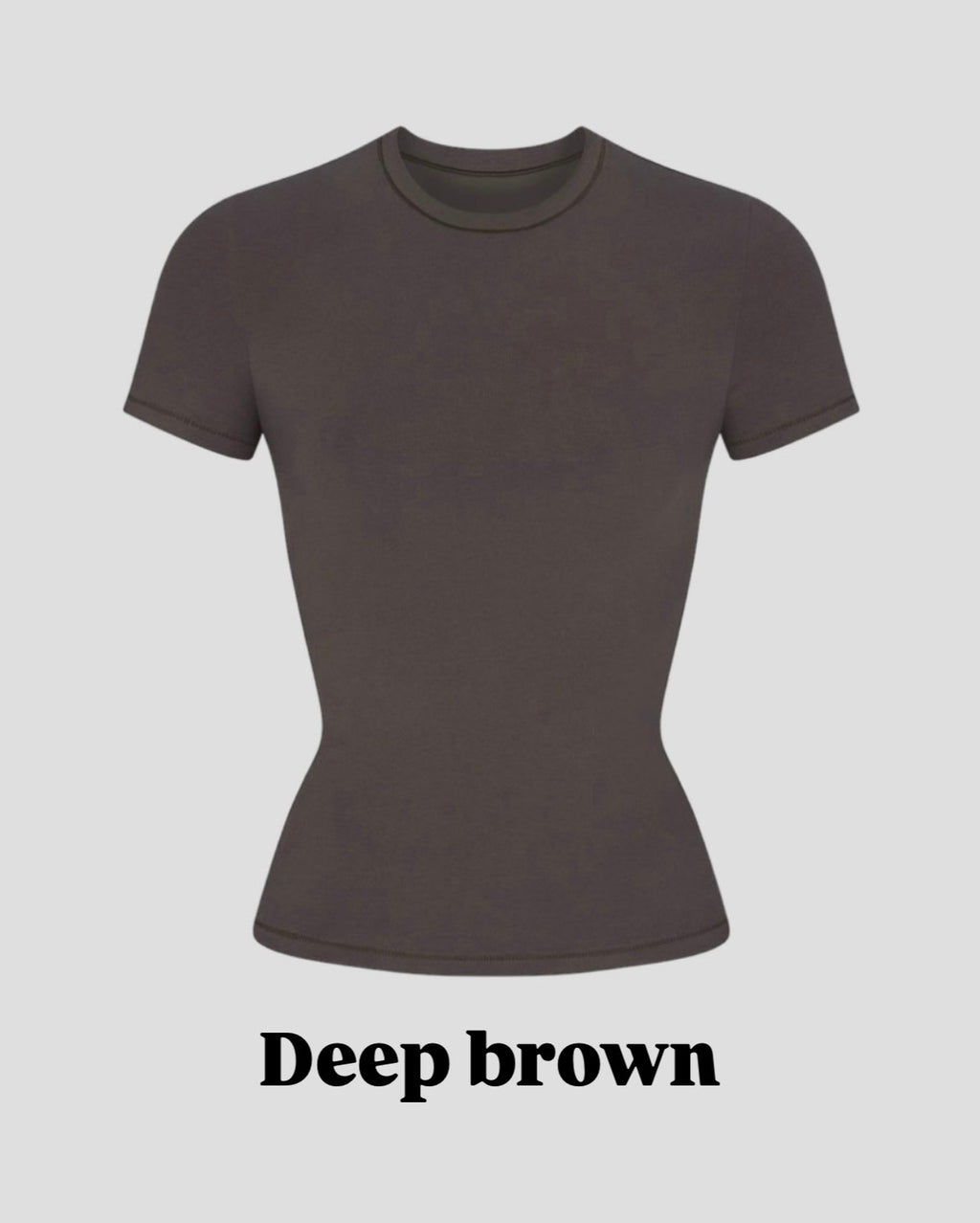 “Basic” fitted tee