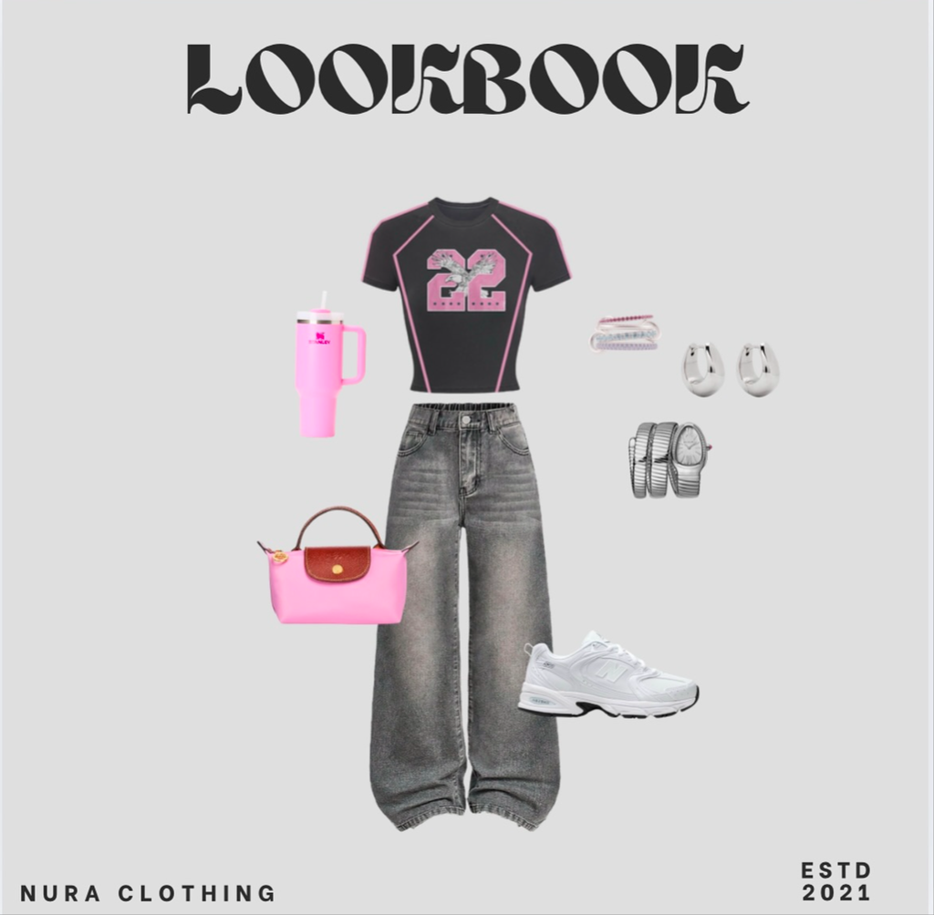 “Baggy” grey jeans