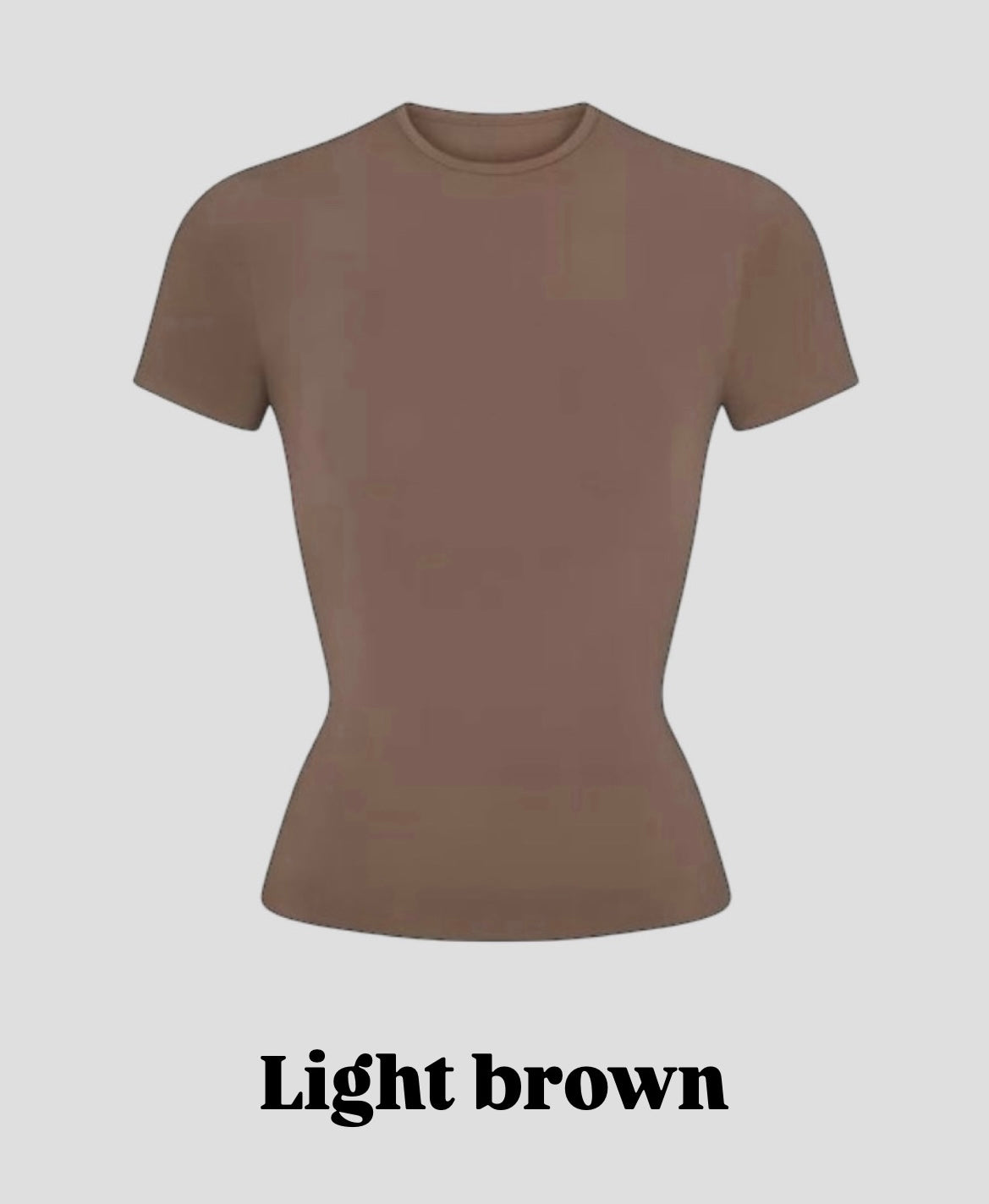 “Basic” fitted tee